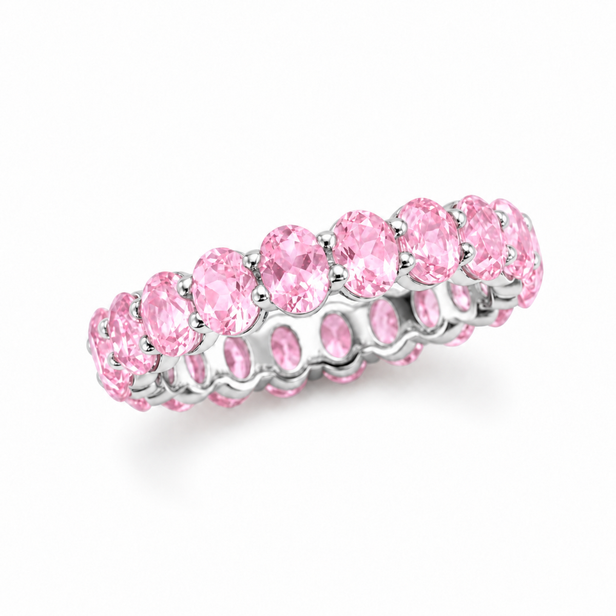 Sakura Pink Eternity Ring
