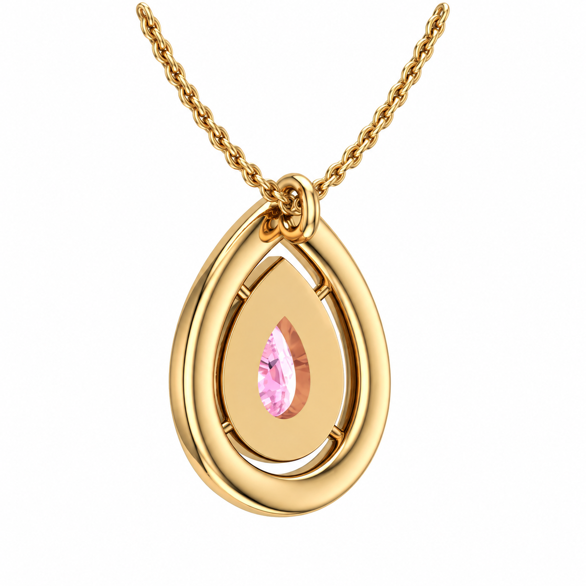 Sakura Pink Halo Necklace