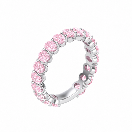 Sakura Pink Eternity Ring