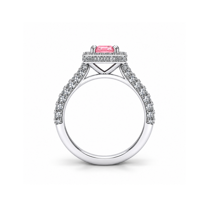 Sakura Royale Asscher Ring