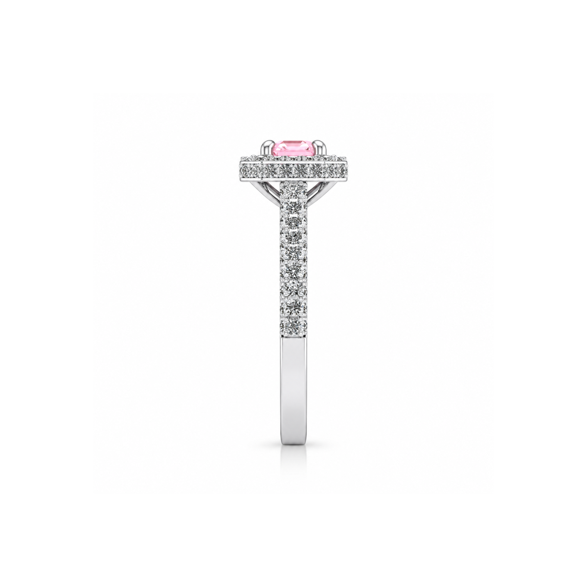 Sakura Royale Asscher Ring