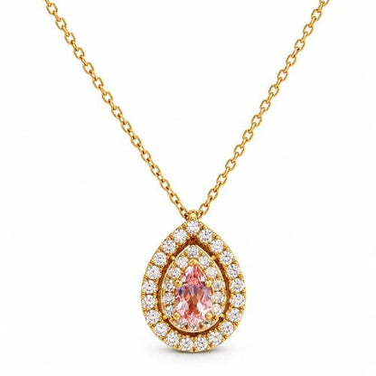 Sakura Pink Halo Necklace