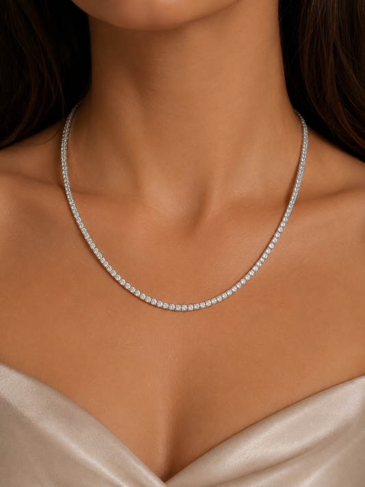 Eternal Spark Tennis Necklace