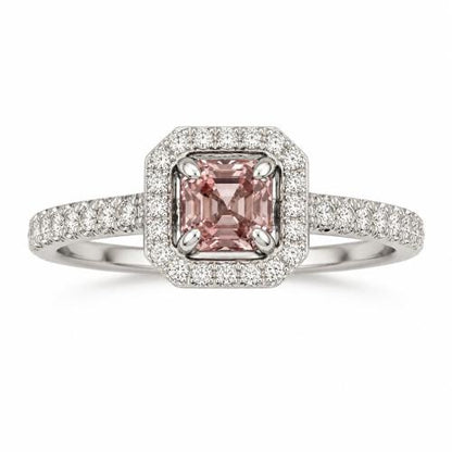 Sakura Royale Asscher Ring