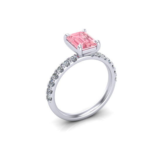 Sakura Empress Emerald Ring