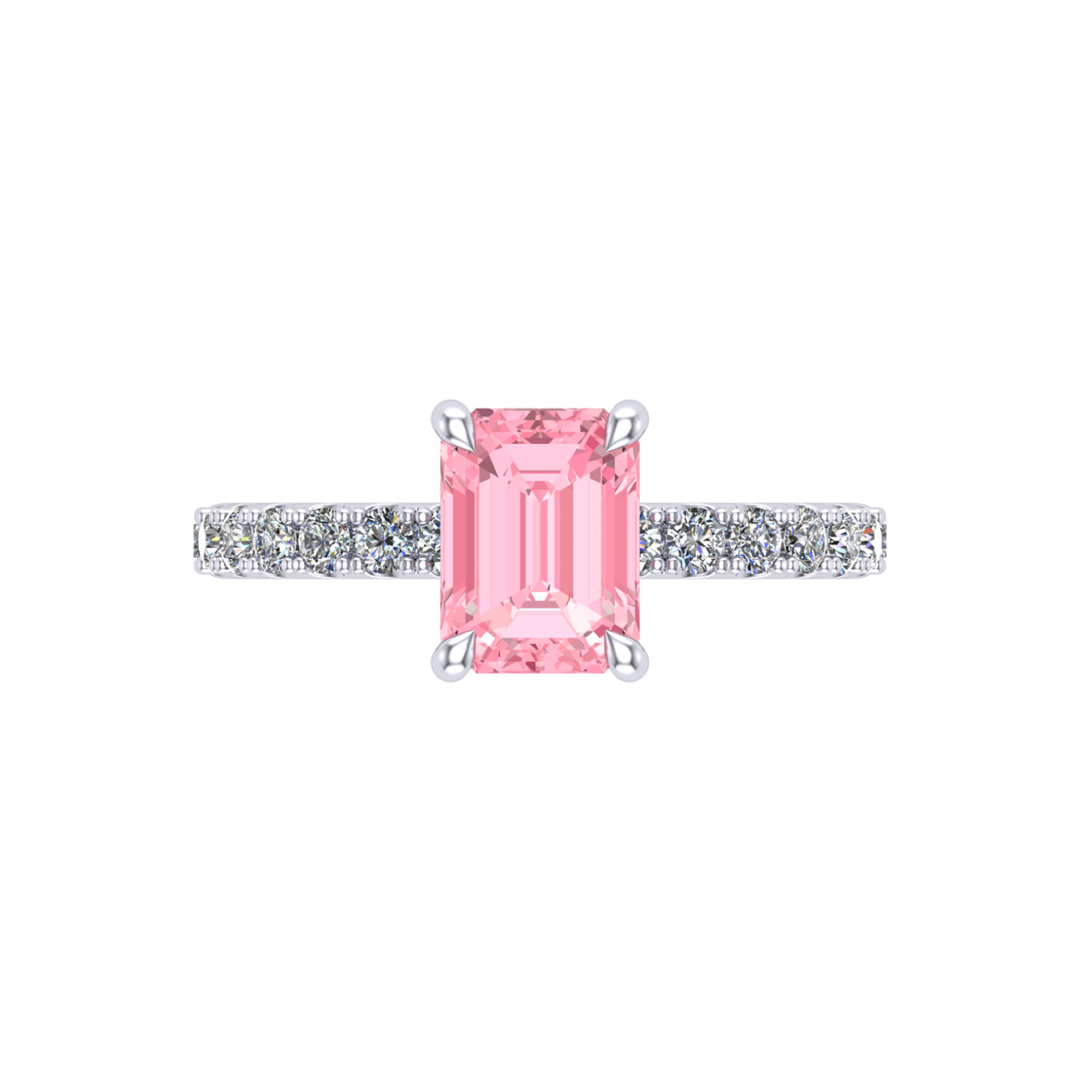 Sakura Empress Emerald Ring