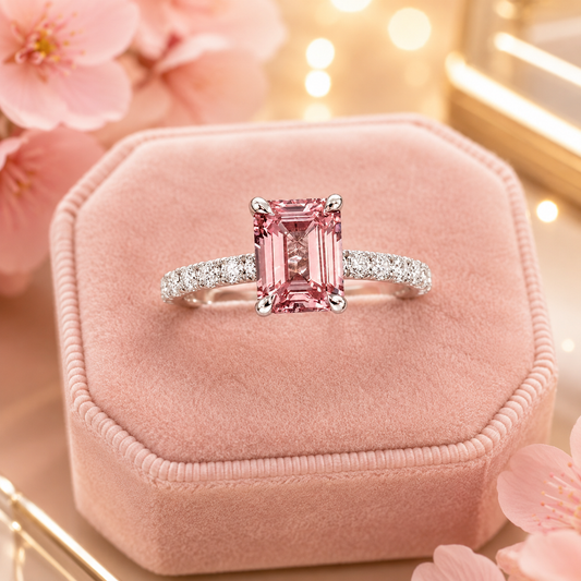 Sakura Empress Emerald Ring